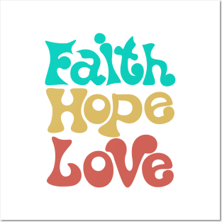 Triumph of Faith, Love, and Hope - Inspiring Posters and Art